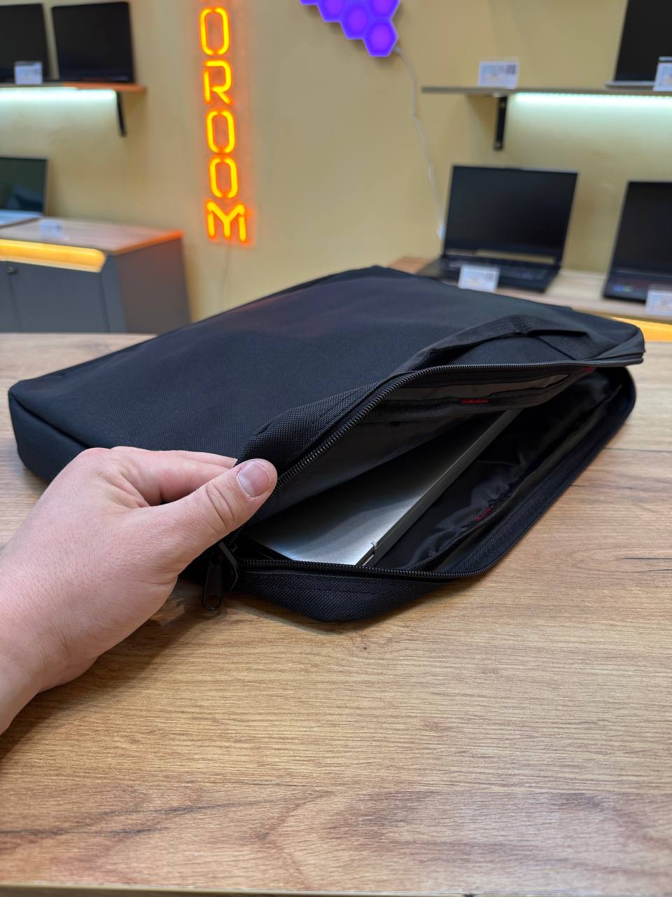 Сумка для ноутбука Defender Lite 15.6" Black - Зображення 3
