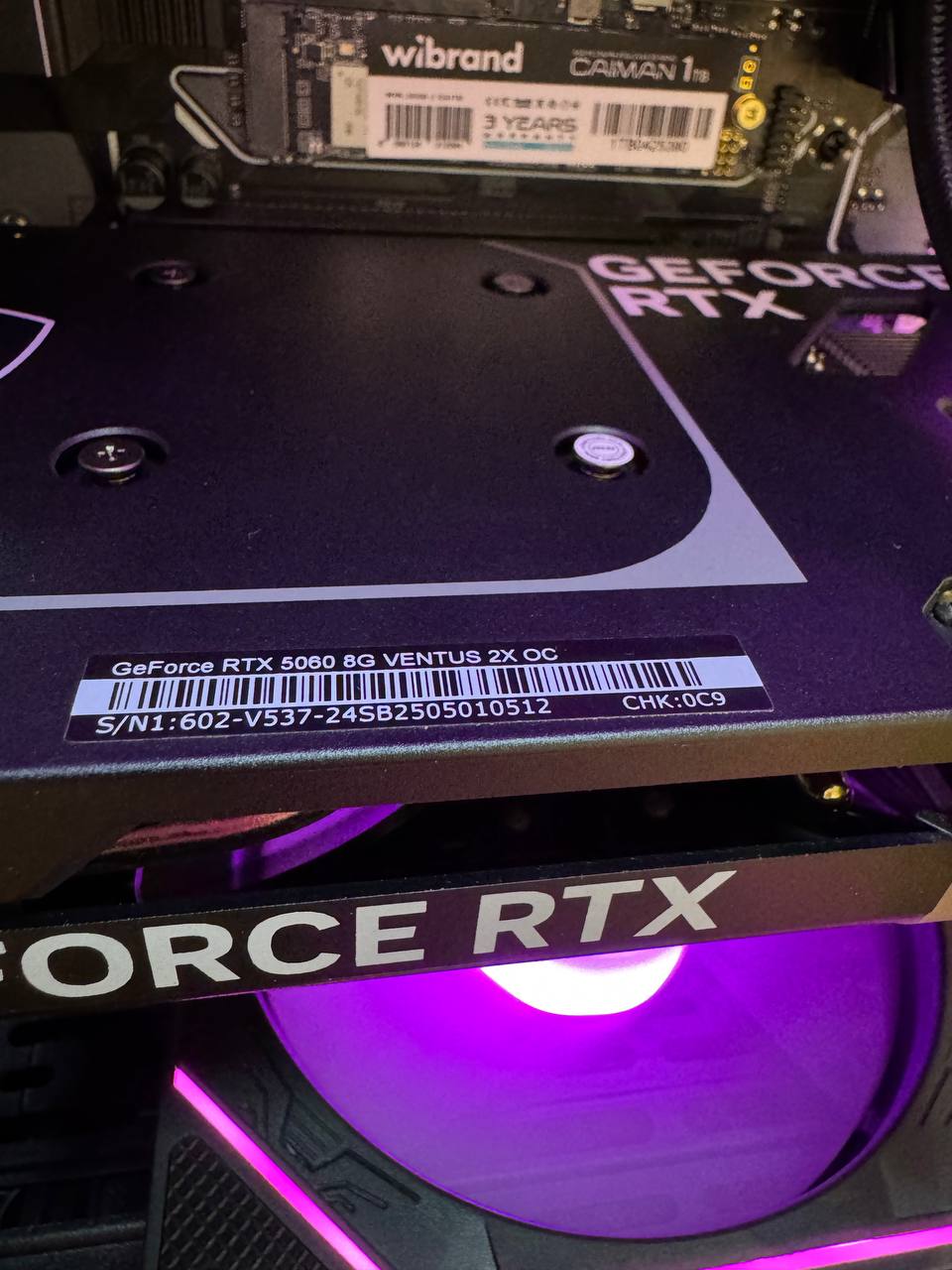 ПК "Strong Qube" / Ryzen 5 8400F / RTX5060 / 32GB DDR5 (ТР) - Зображення 5