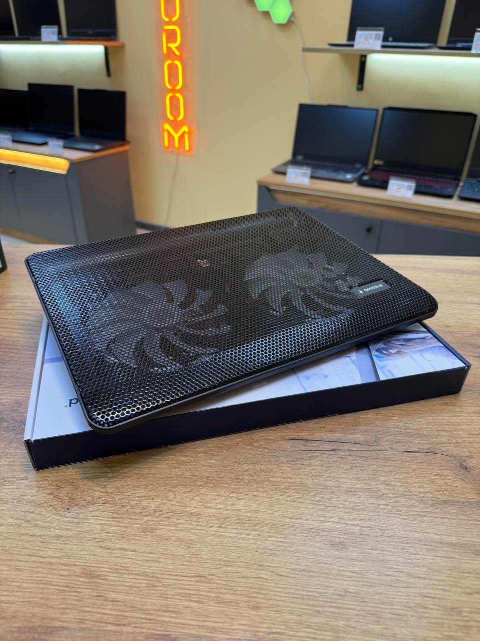 Охолоджуюча підставка Gembird 15.6" USB, 2 вентилятори - Зображення 3