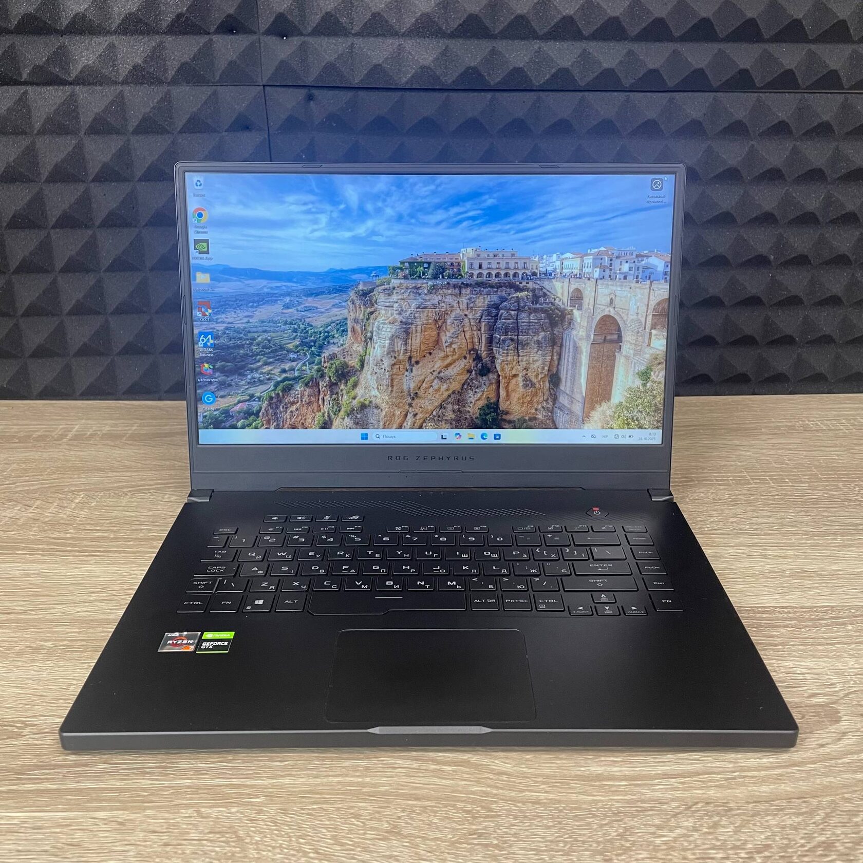 Ноутбук Asus Rog Zephyrus G15 GA502DU-BR7N6 - Зображення 1