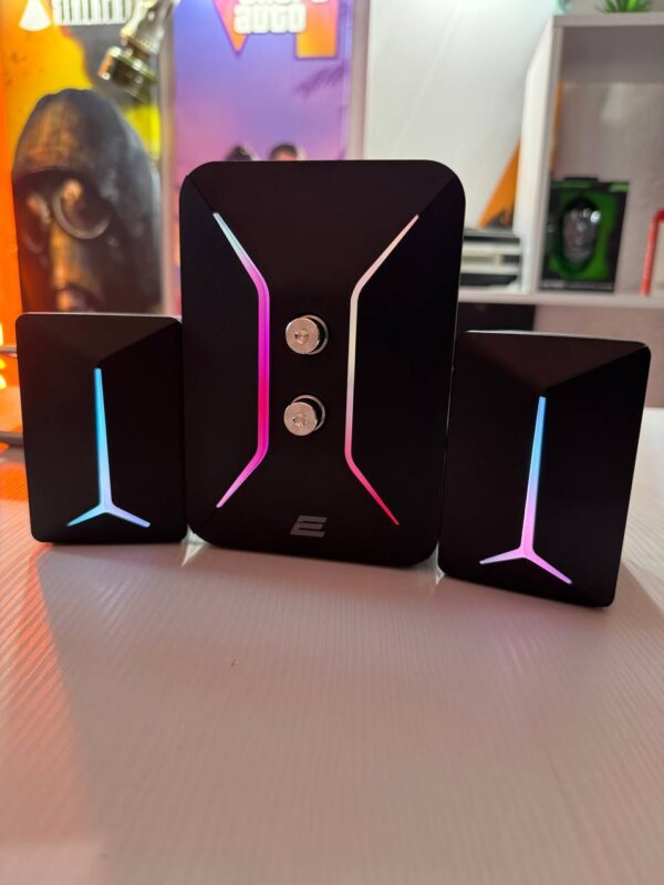 Акустична система 2E PCS301 2.1 / 12 Вт / RGB / сабвуфер