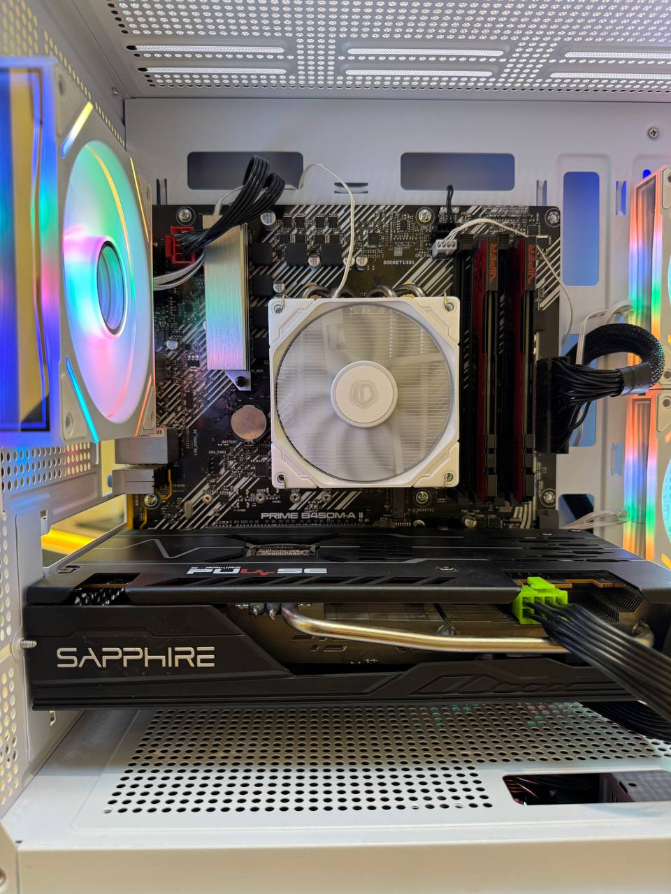 ПК "White Phantom" / AMD Ryzen 4500 / RX5700 8gb/ 16GB DDR4/ 512 SSD - Зображення 6