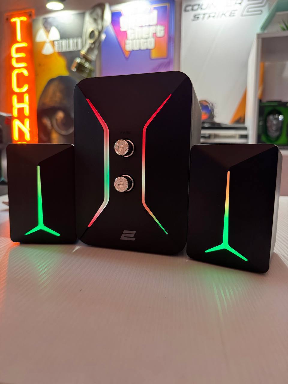 Акустична система 2E PCS301 2.1 / 12 Вт / RGB / сабвуфер - Зображення 2